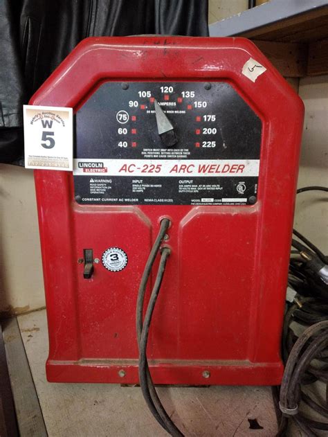 Lot Lincoln Electric Ac 225 Arc Welder