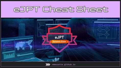 EJPTv2 Cheat Sheet Natan Maia Morette