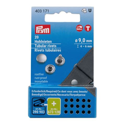 Prym Hohlnieten Mm F R Vario Creative Tool Kurzwarenland De