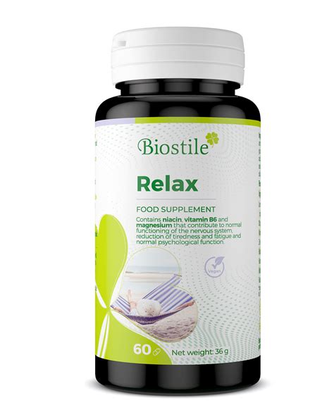 Relax Kapsule | Dijetetski Suplement | Vitamini B | Biostile