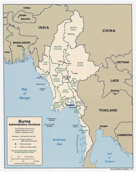 Maps Of Myanmar Burma Detailed Map Of Myanmar In English Tourist