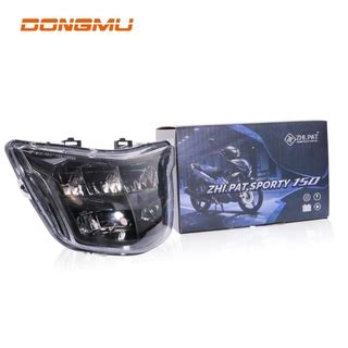 Zhi Pat Zhipat Led Head Lamp Smoke Clear Lc150 Y15ZR RS150 Exciter150