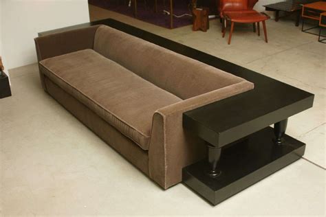 Stunning Sofa And Wrap Around Console By James Mont At 1stdibs Wrap