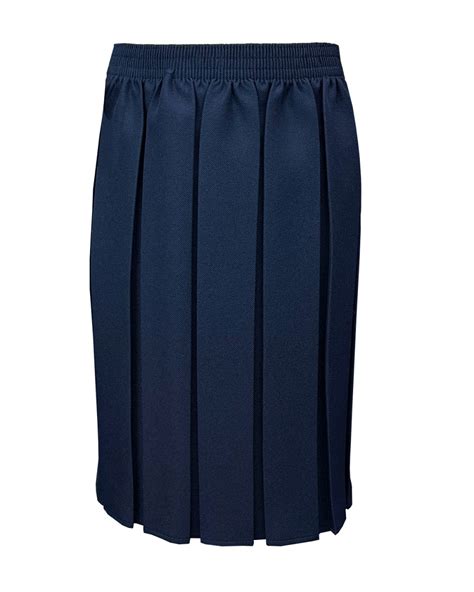 Box Pleat Skirt Elasticated Schoolwear Inc