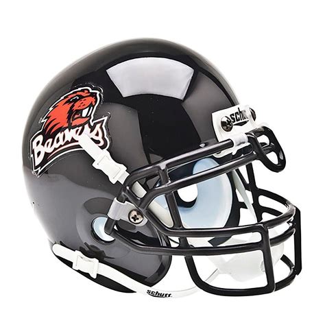 Oregon State Beavers College Football Collectible Schutt Mini Helmet ...