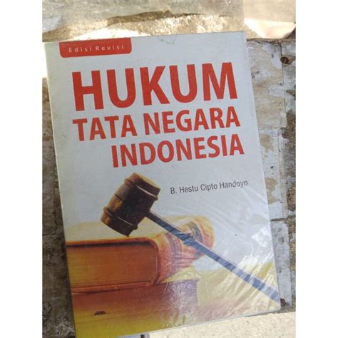 Jual Hukum Tata Negara Indonesia Edisi Revisi Kar Hestu Cipto Handoyo