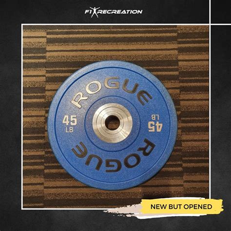 Rogue Fitness Urethane Bumper Plates Sports Equipment Exercise