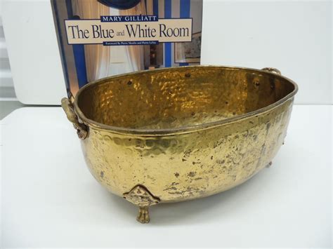 Vintage Brass Hammered Planter At 1stDibs Vintage Brass Planter