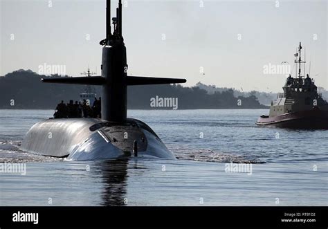 The Ohio Class Ballistic Missile Submarine Uss Maryland Ssbn Gold