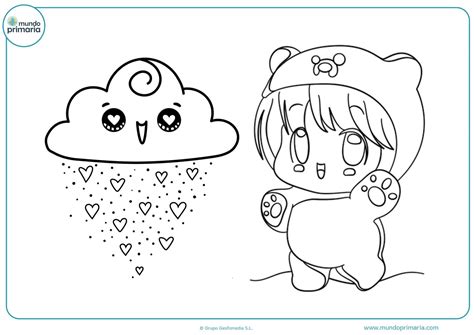 Dibujos Kawaii Para Colorear Listos Para Imprimir