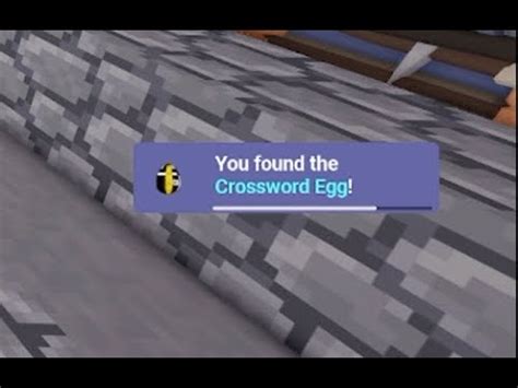 How To Get The Crossword Egg In Roblox Bedwars YouTube