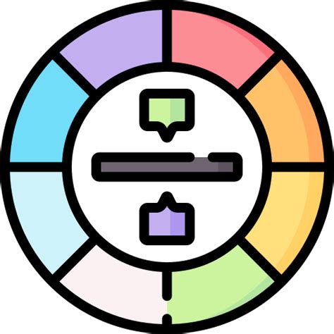 Color Wheel Special Lineal Color Icon