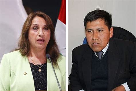 Gobernador de Puno La única salida que veo es la renuncia de Dina