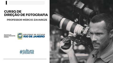 Curso de direção de fotografia para iniciantes oferecido pela SECEC RJ