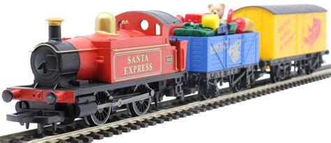 Hornby R M Santa S Express Christmas Starter Train Set