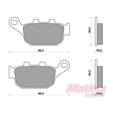 Rear Brake Pads Honda Xrvxlvnx