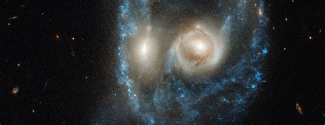 Hubble Captures Galaxies Ghostly Gaze STScI