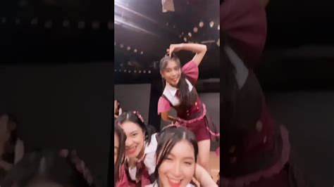 Gracia Shani Anin Aya Beby Team Kiii Jkt48 Setelah Perform Saka Agari