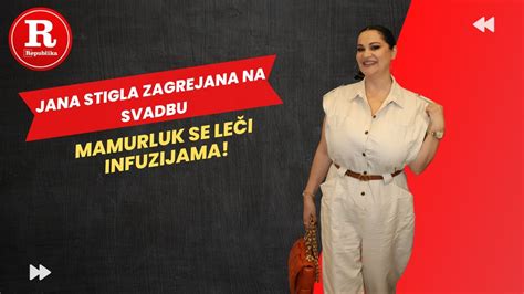 Jana stigla zagrejana na svadbu Đanijevog sina Mamurluk se leči