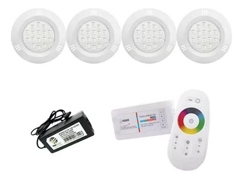 Kit Led Piscina M Leds W M Dulo Rgb Fonte Parcelamento