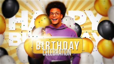 Happy Birthday Celebration After Effects Project Files Videohive