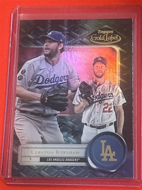 Topps Gold Label Class Clayton Kershaw Los Angeles Dodge