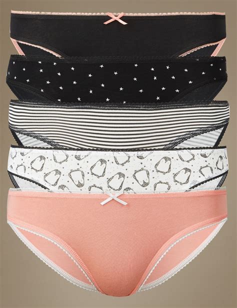 Li Pamuklu Bikini K Lot Marks Spencer