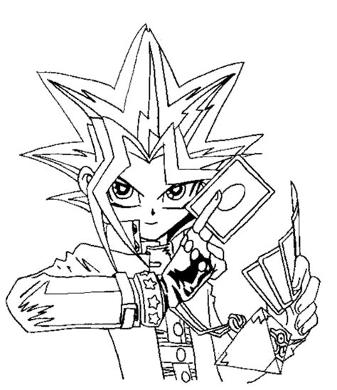 Desenhos Do Yu Gi Oh Para Imprimir E Colorir Desenhos Para Colorir E