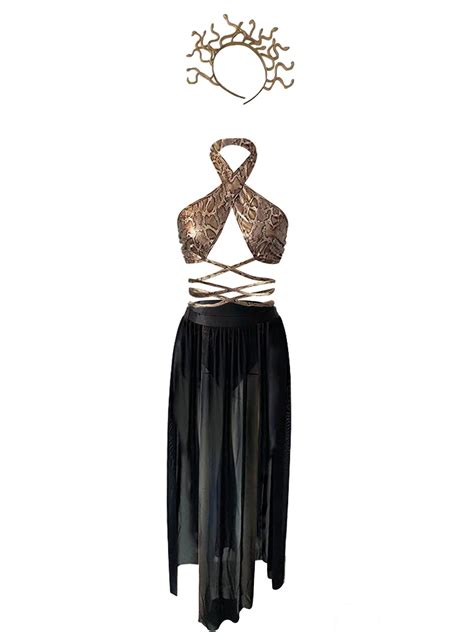 Sprifallbaby Women S Role Playing Lingerie Pcs Set Snake Skin Printed Cross Tank Top Shorts