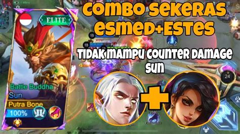 COMBO SEKERAS ESMERALDA ESTES TIDAK MAMPU COUNTER DAMAGE SUN BEST BUILD