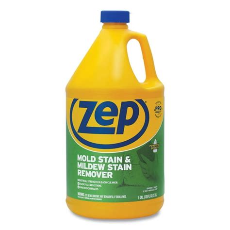 Zep Mold Stain And Mildew Stain Remover 1 Gal Bottle