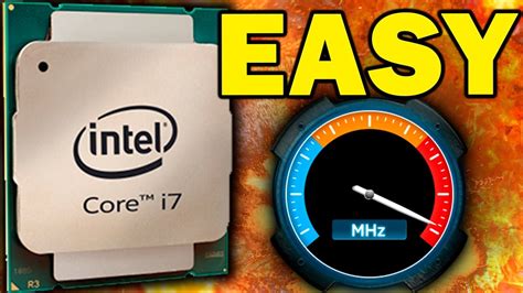 The EASIEST Way to Overclock Intel Core i7-5820K - YouTube