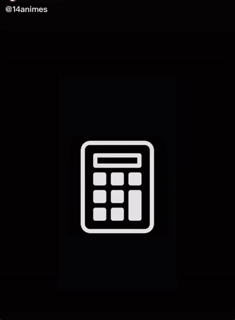 Calculator Black App Ios App Icon Design Ios Icon