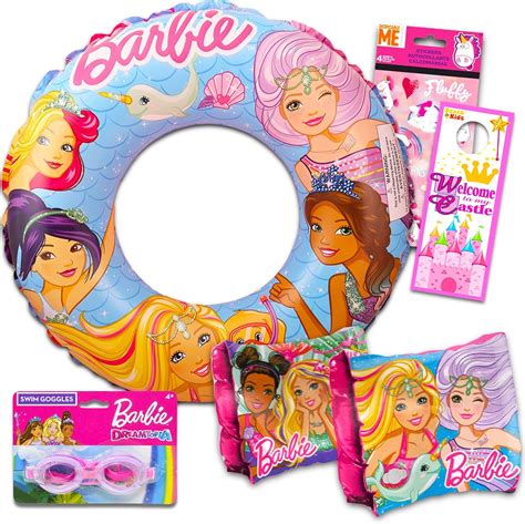 Barbie Beach Ball Bundle Hasbro Barbie Beach Set 3 Pc Barbie Pool Toys Bundle With Beach Ball