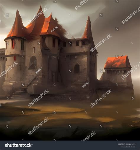 Fantasy Castle Story Artwork Stock Illustration 2214925705 | Shutterstock