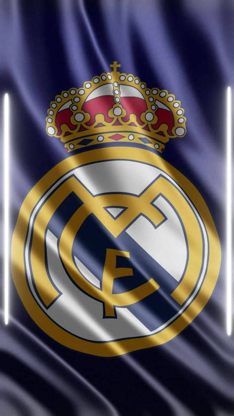 Real Madrid Flag Phone Background