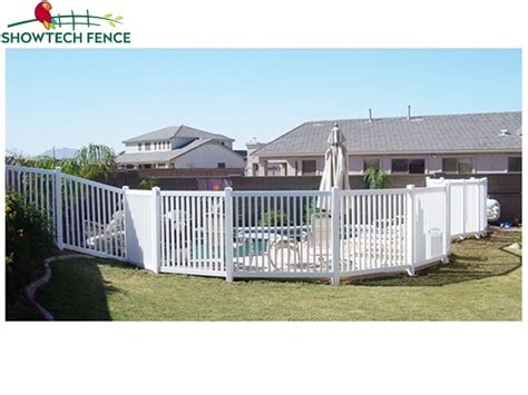 Lifetime Warranty 4FT X 8FT Decorative Garden Fencing Cosed PVC Picket