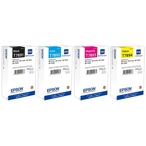 Original Epson T Xxl Cmyk Multipack Extra High Capacity Ink