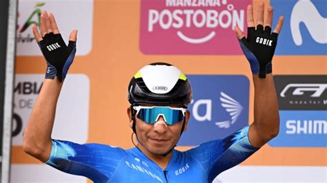 Nairo Quintana Le Levanta El Pulgar Al Giro De Italia Clarosports