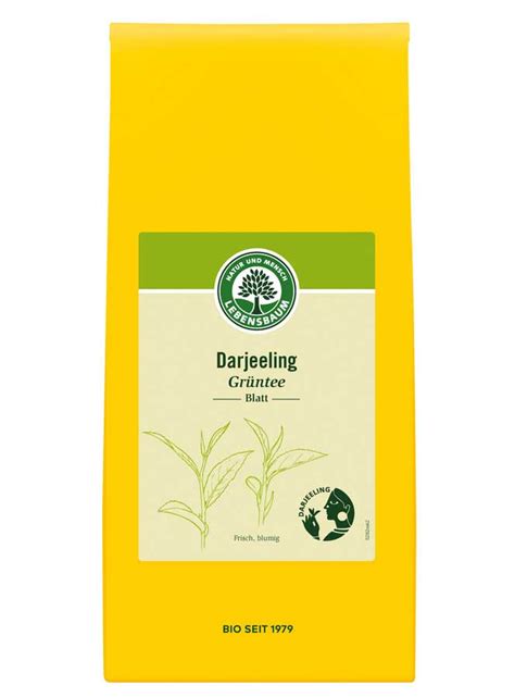 Lebensbaum Darjeeling Grüntee Blatt lose bio naturPur Shop