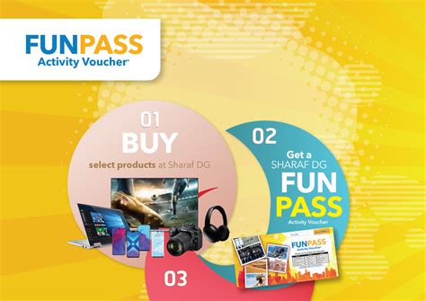 Fun Pass Activity Vouchers Gitex 2019 Sharaf Dg Uae