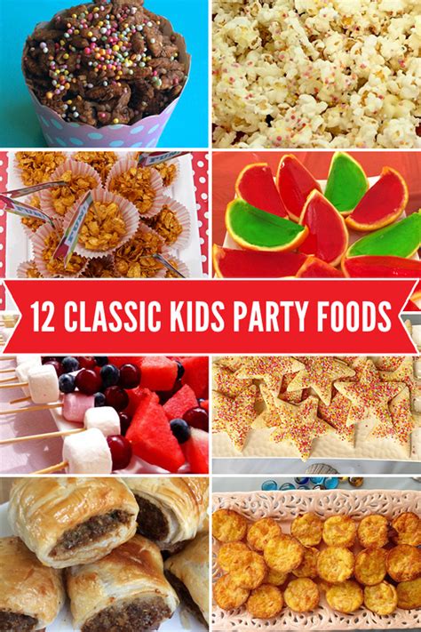 How to Make Kids Party Food Ideas Buffet Finger Foods