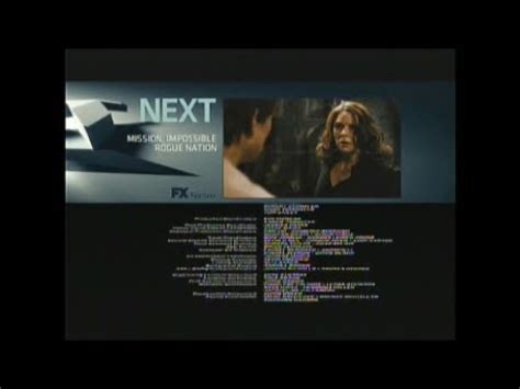 Mission Impossible Ghost Protocol End Credits Fx Youtube