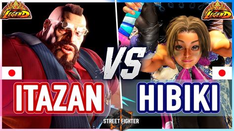 Sf Itazan Zangief Vs Hibiki Lily Street Fighter Youtube