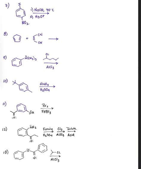 Solved Naoh C Hot No Cn Iton Cn Cl Chegg