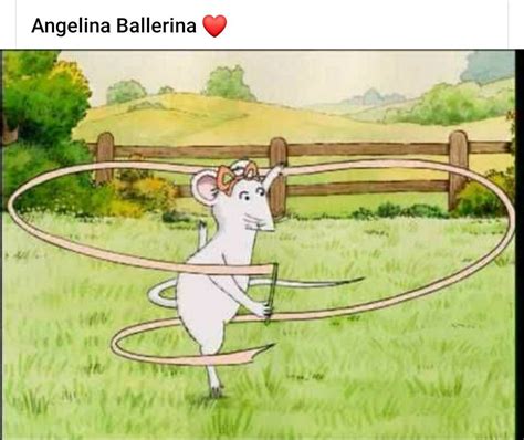 Nostalgic Angelina Ballerina Cartoon