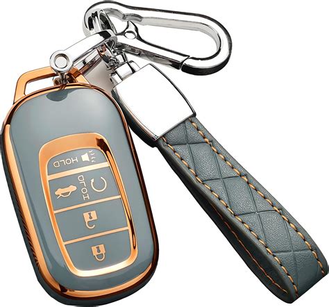 Amazon Cacacar For Honda Key Fob Cover With Keychain Premium Soft