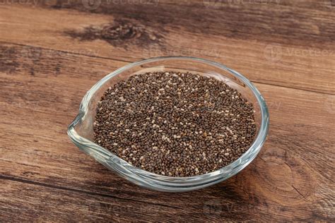 Seasoning Chia Seeds In The Bowl Stock Photo At Vecteezy