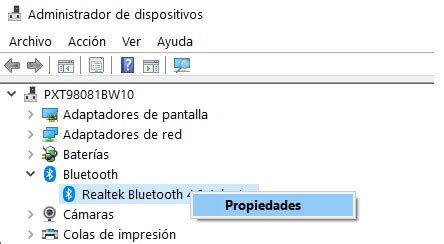 Cómo saber que Versión Bluetooth tiene mi PC con Windows 10