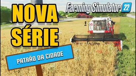 FAZENDO PALHA NA PRIMEIRA COLHEITA FARMING SIMULATOR 22 EP01 YouTube